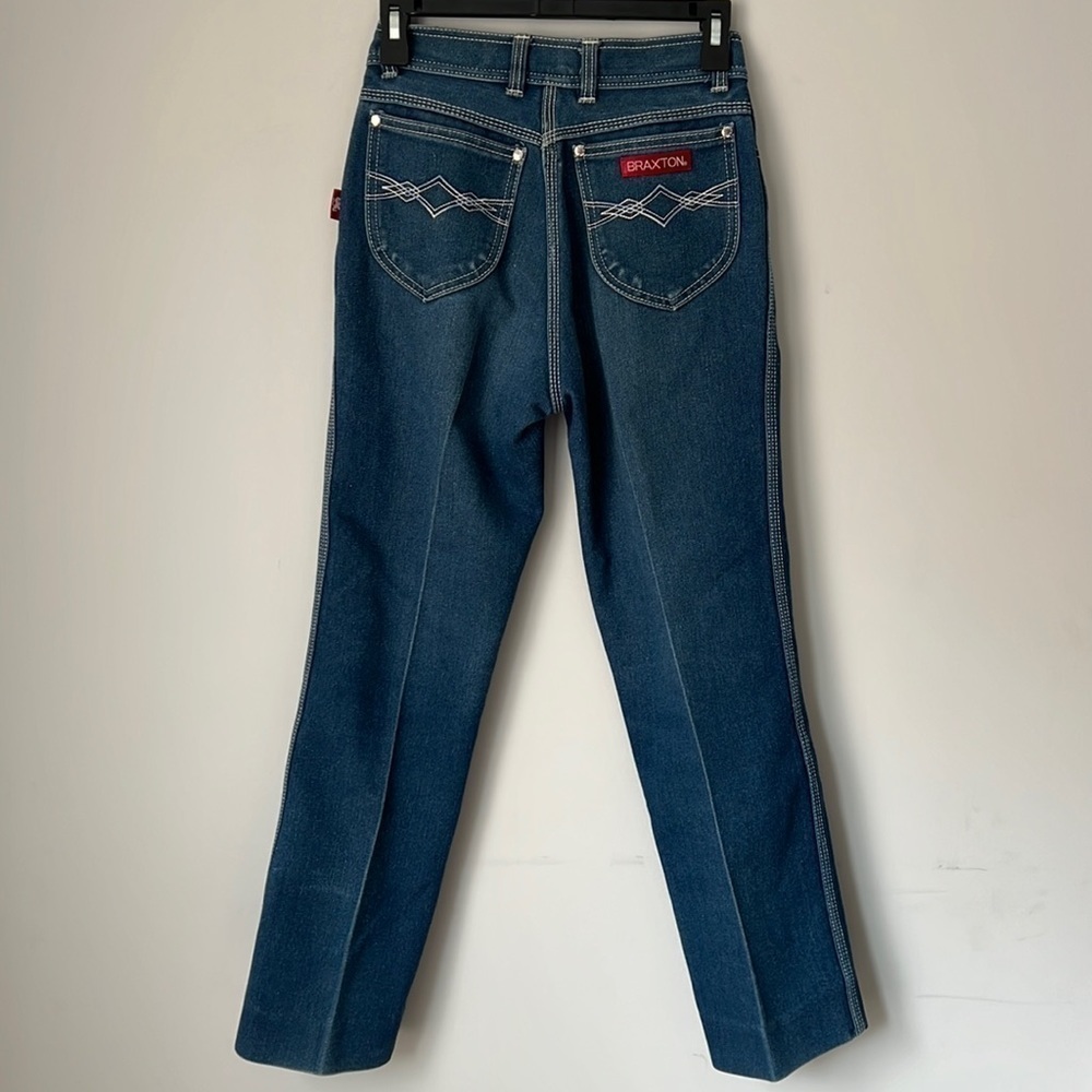 Braxton Vintage 70’s 80’s Jeans High Rise Blue Size 9 Junior 🟢